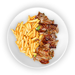 Kids Doner Meat & Chips 